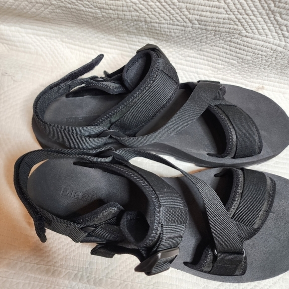 Merrell Men\'s Alpine Strap Black Sandal. Men\'s size 14. New! main image 8